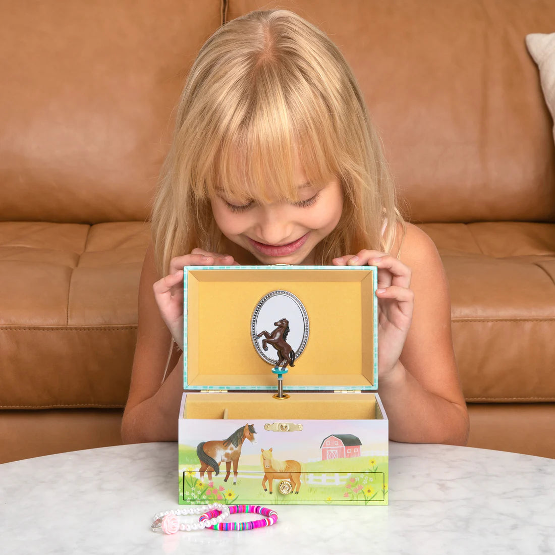 Home on the Range Horse Jewelry Box