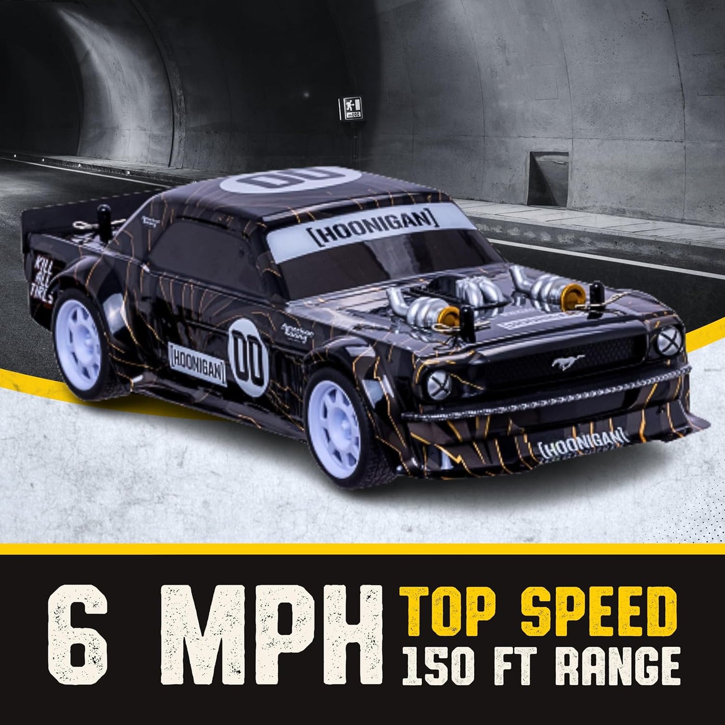 Hoonigan, Mustang Remote Control Car 1:16