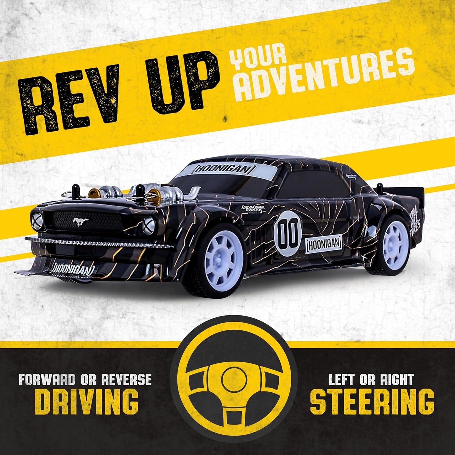 Hoonigan, Mustang Remote Control Car 1:16