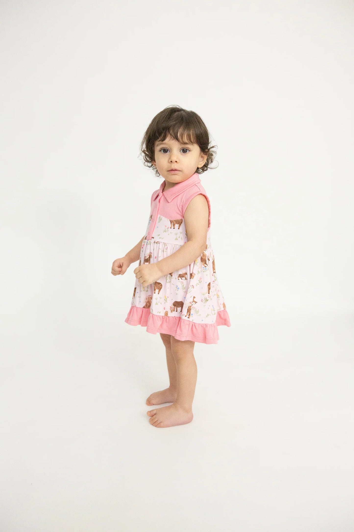Watercolor Ponies Cowboy Dress