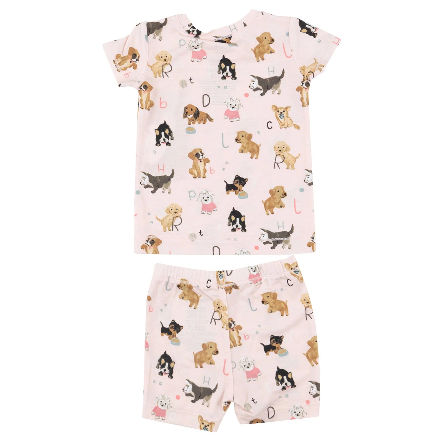 Puppy Alphabet Short Lounge Set