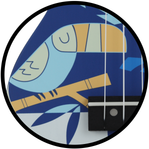 Blue Bird Ukulele