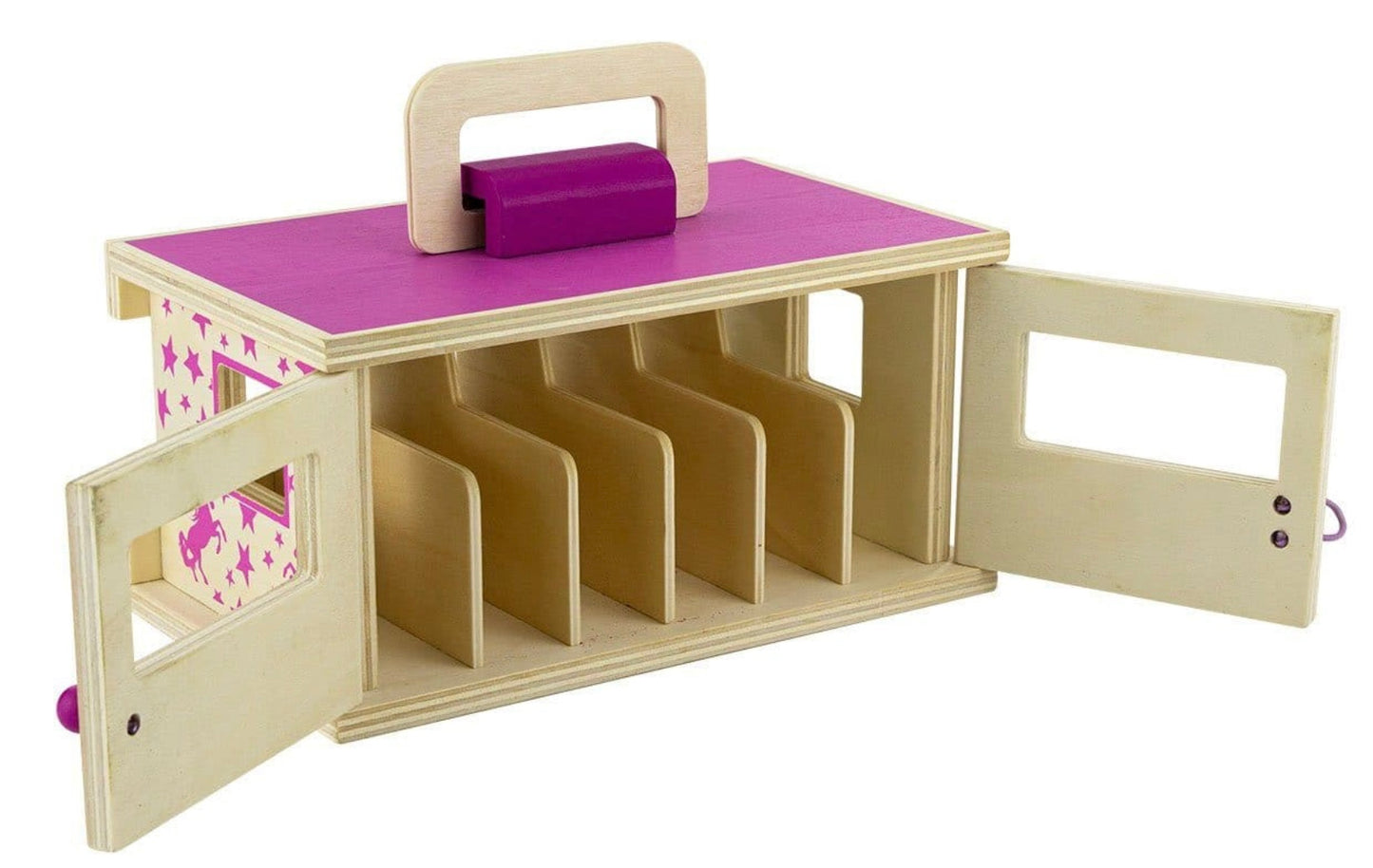 Unicorn Magic Wood Carry Stable