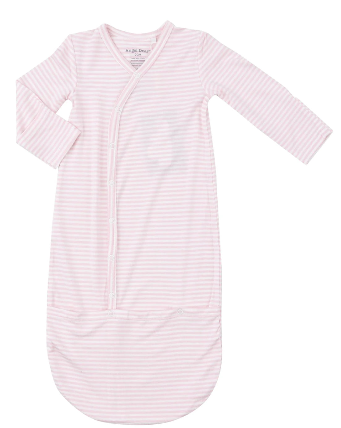 Pink Stripe Bundle Gown