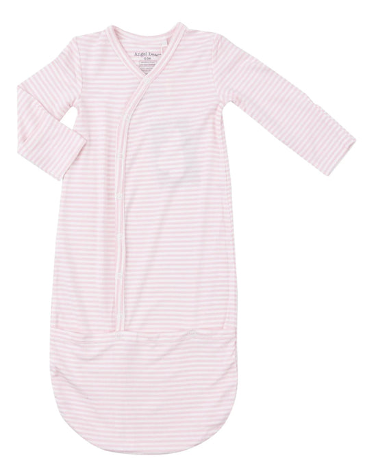 Pink Stripe Bundle Gown