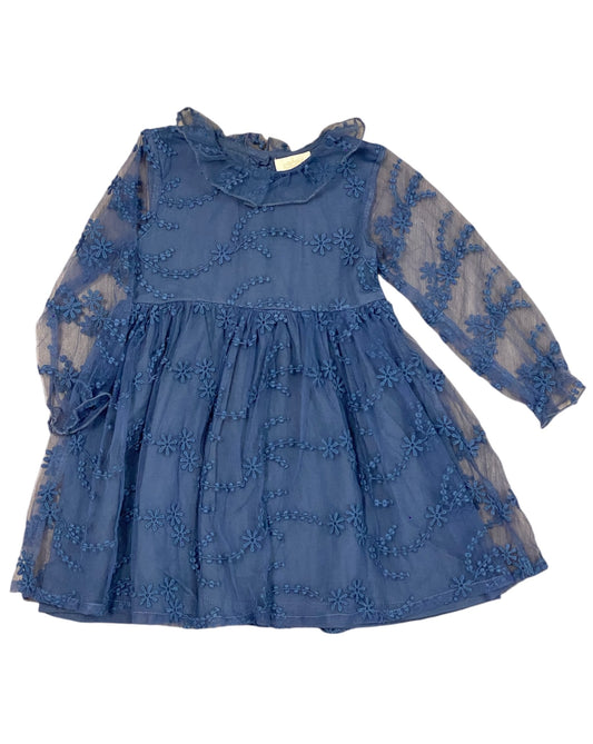 Blue Lace Dress