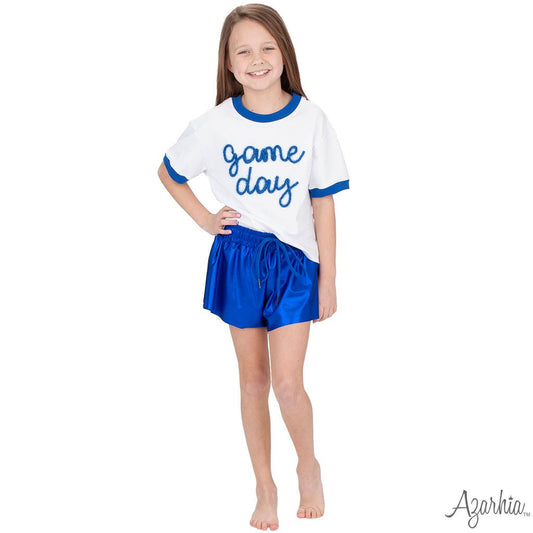 Tinsel Game Day Royal Tee