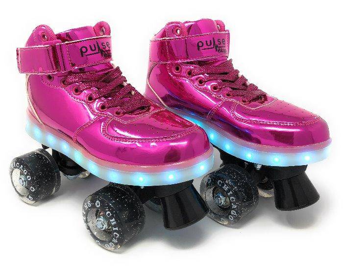 Pink Pulse Light Up Skates