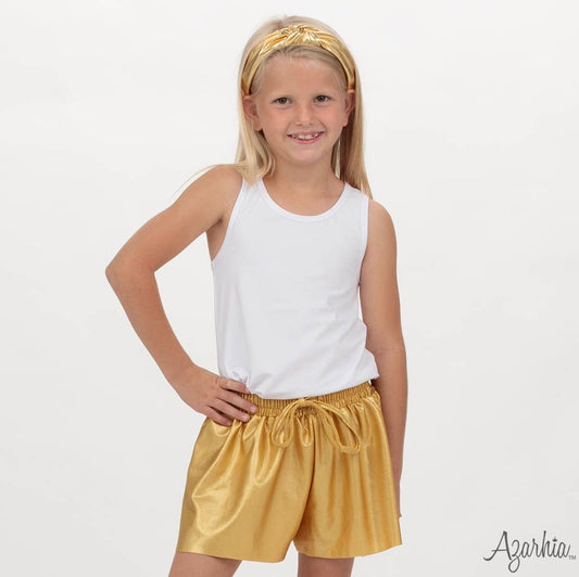 Gold Shimmer Butterfly Short