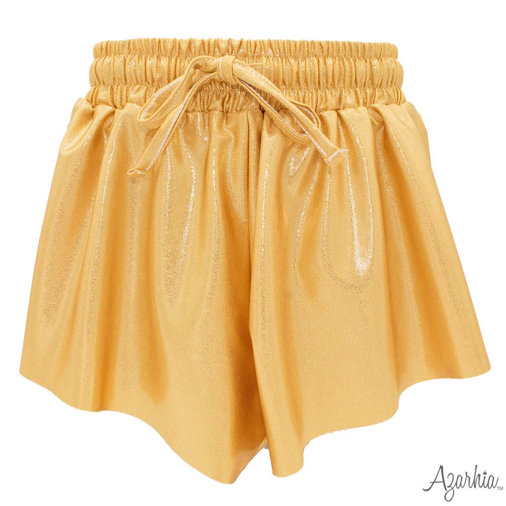 Gold Shimmer Butterfly Short