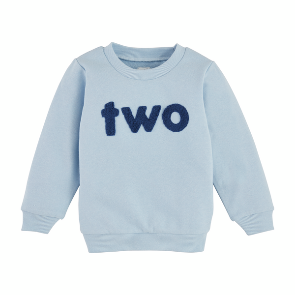 Blue 2nd Birthday Sweatshirt