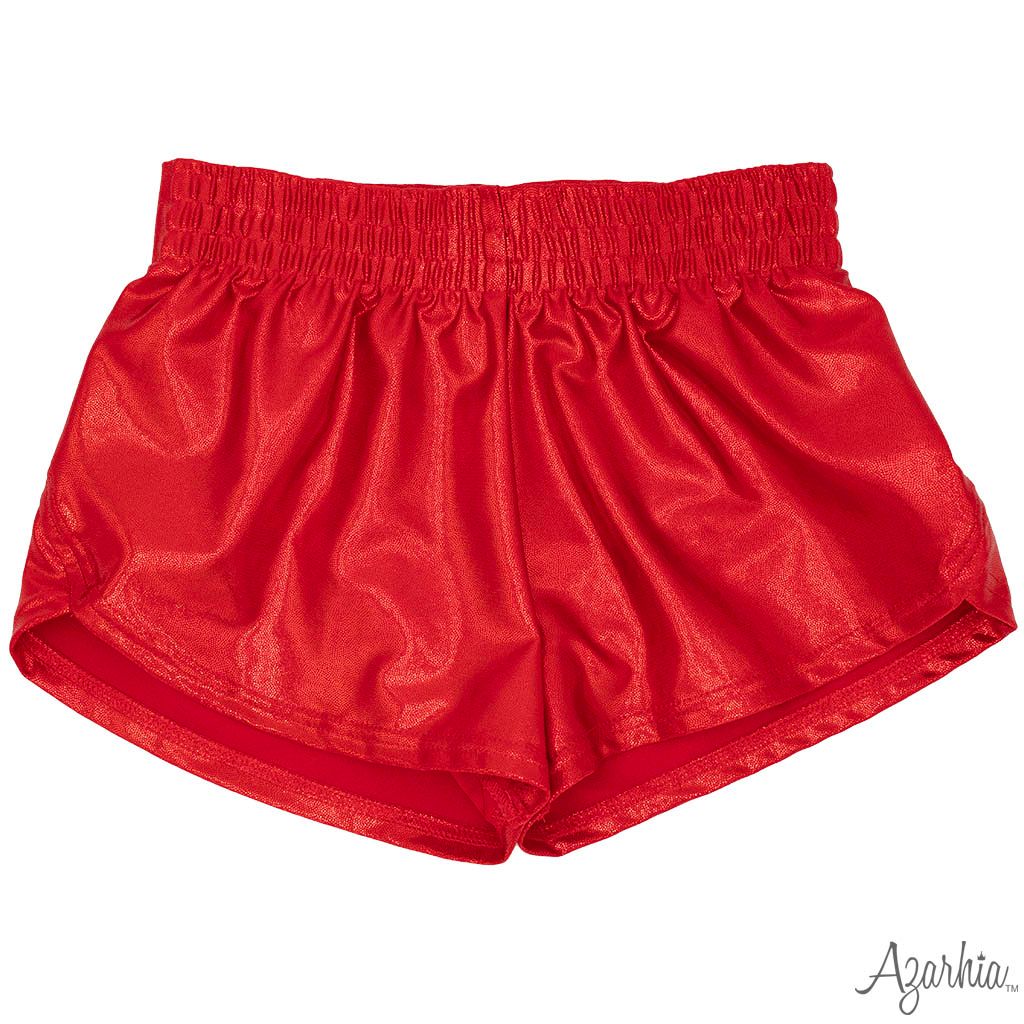 Red Shimmer Steph Short