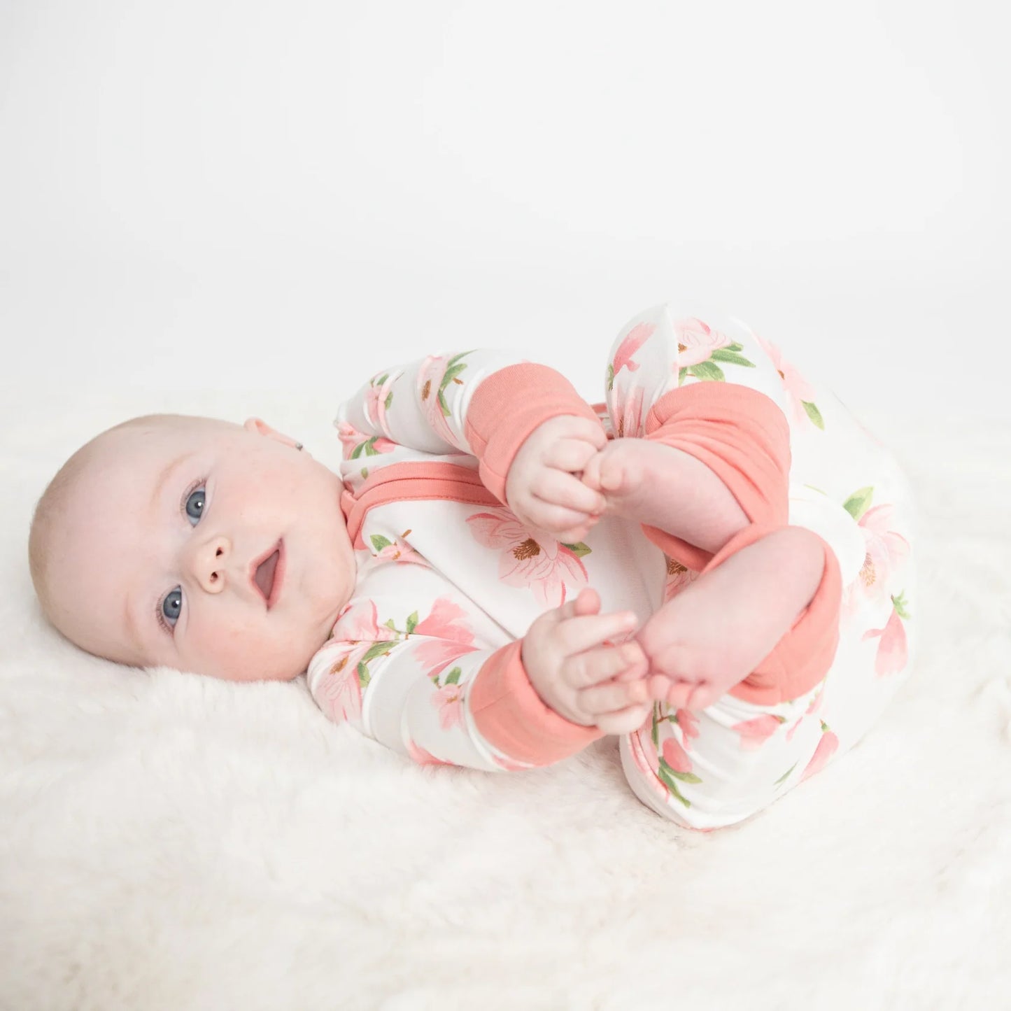 Sweet Magnolias Zip Romper