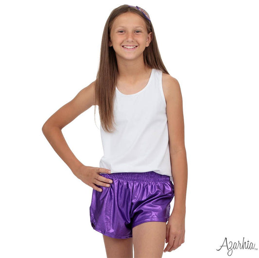 Purple Shimmer Steph Short