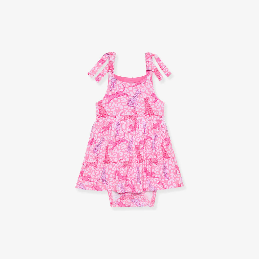 Le Chat Bow Bodysuit Dress