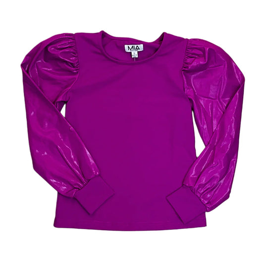 Metallic LS Top Berry