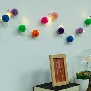 Pom Pom String Lights
