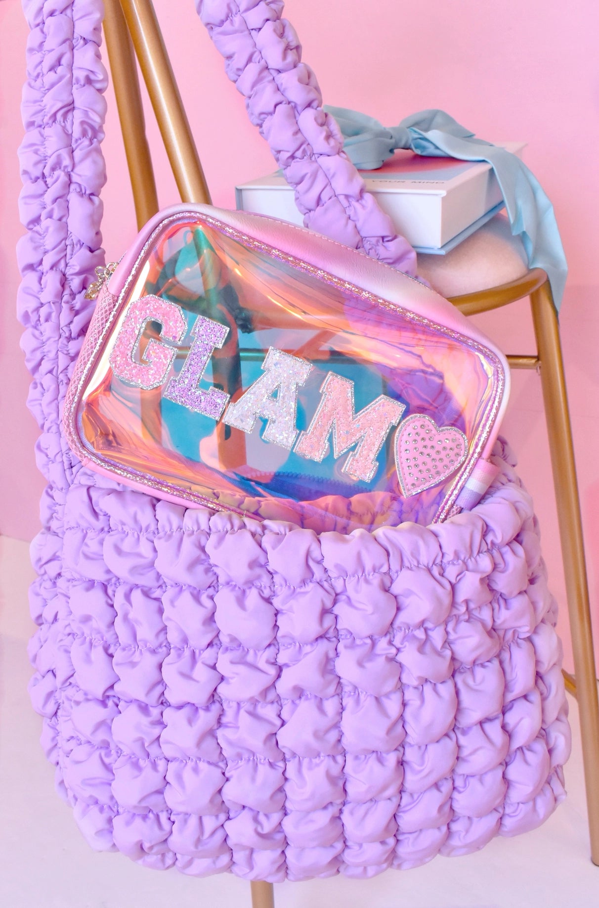 Quilted Scrunchies Sling Bag