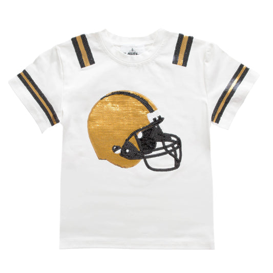 Gold & Black Helmet Shirt