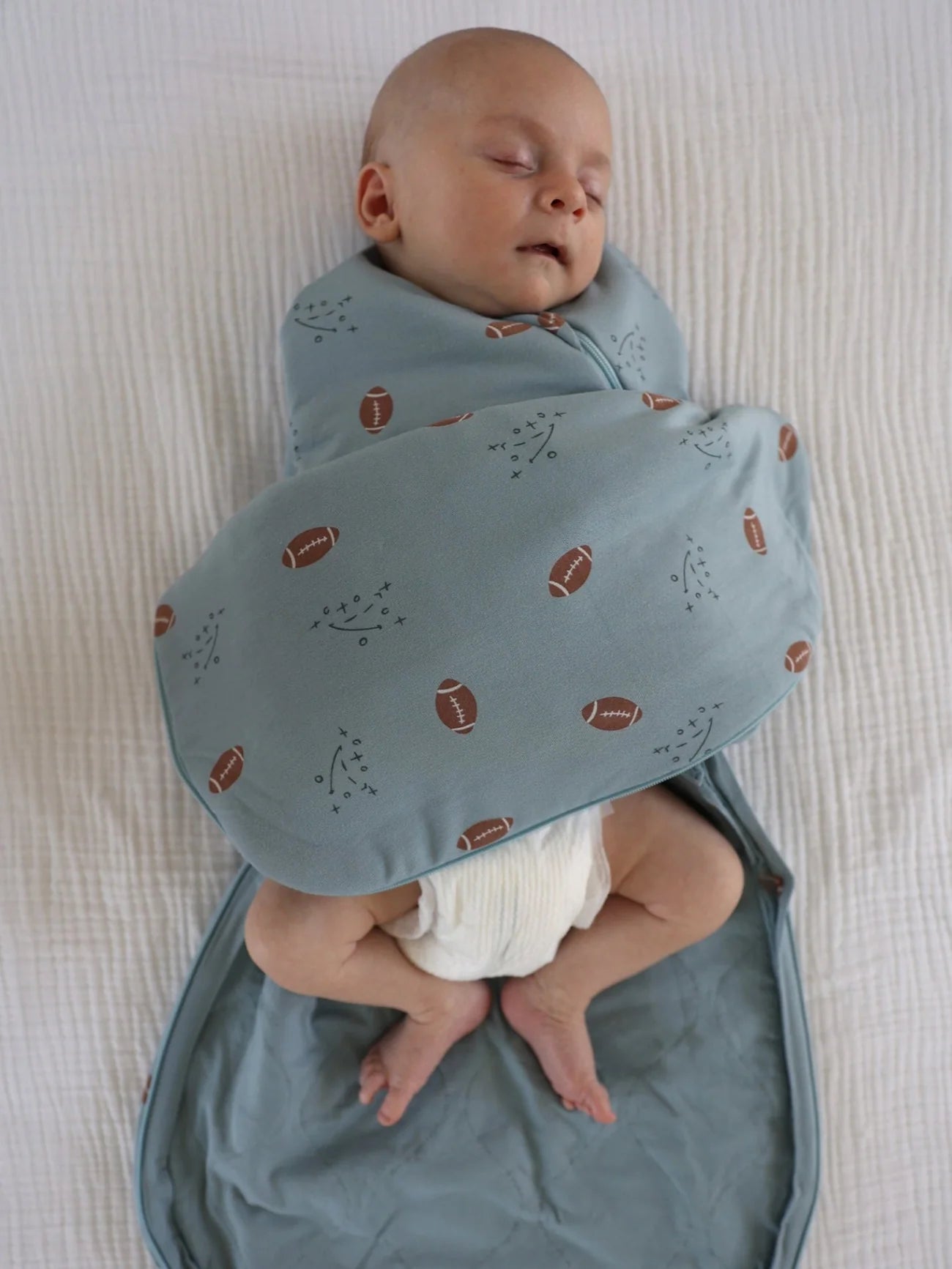 Football 1.0 Tog Swaddle