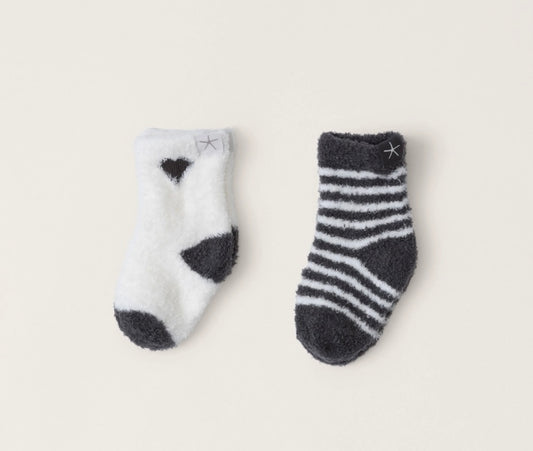 Carbon Baby Heart Sock Set