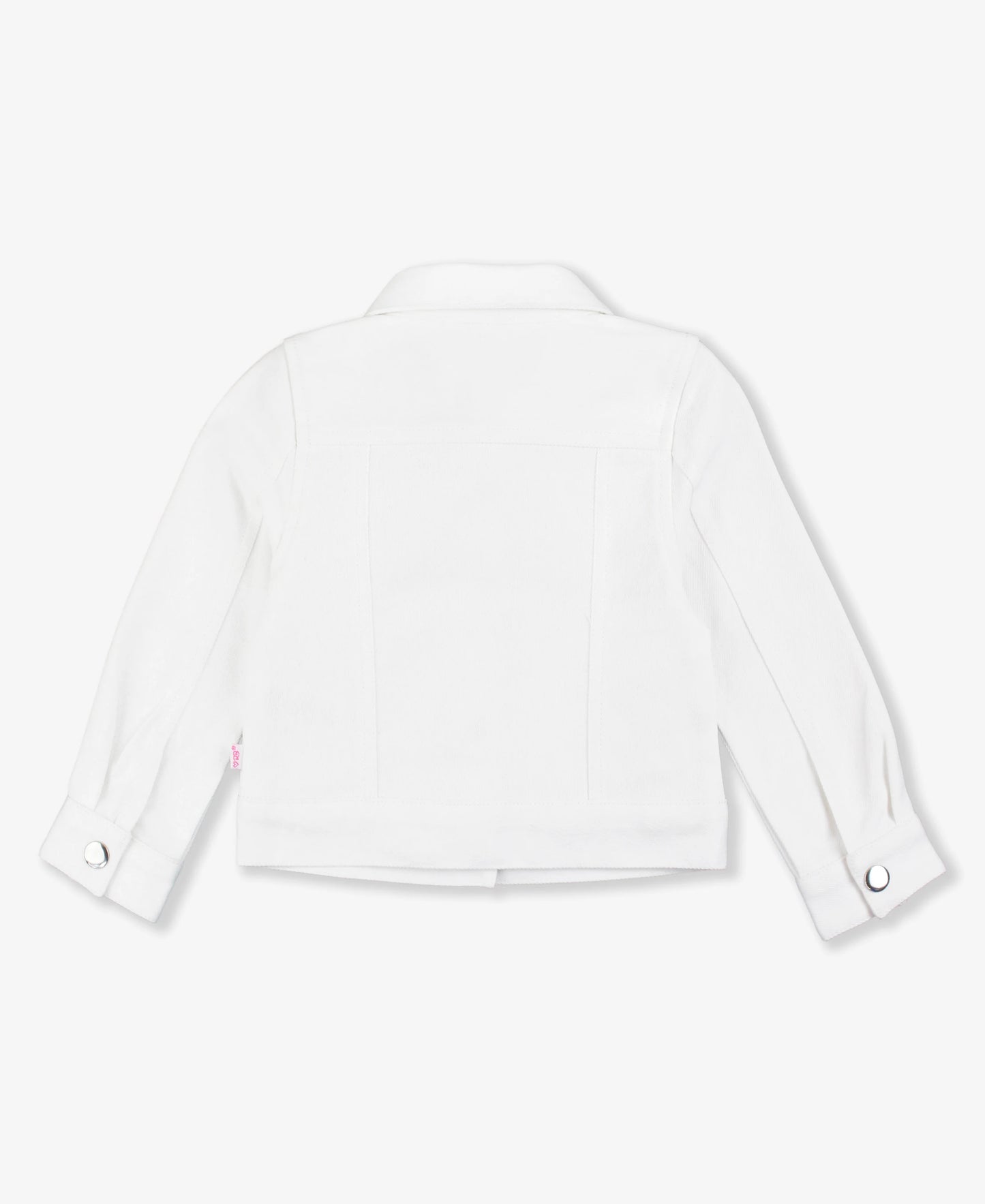 White Stretch Denim Jacket