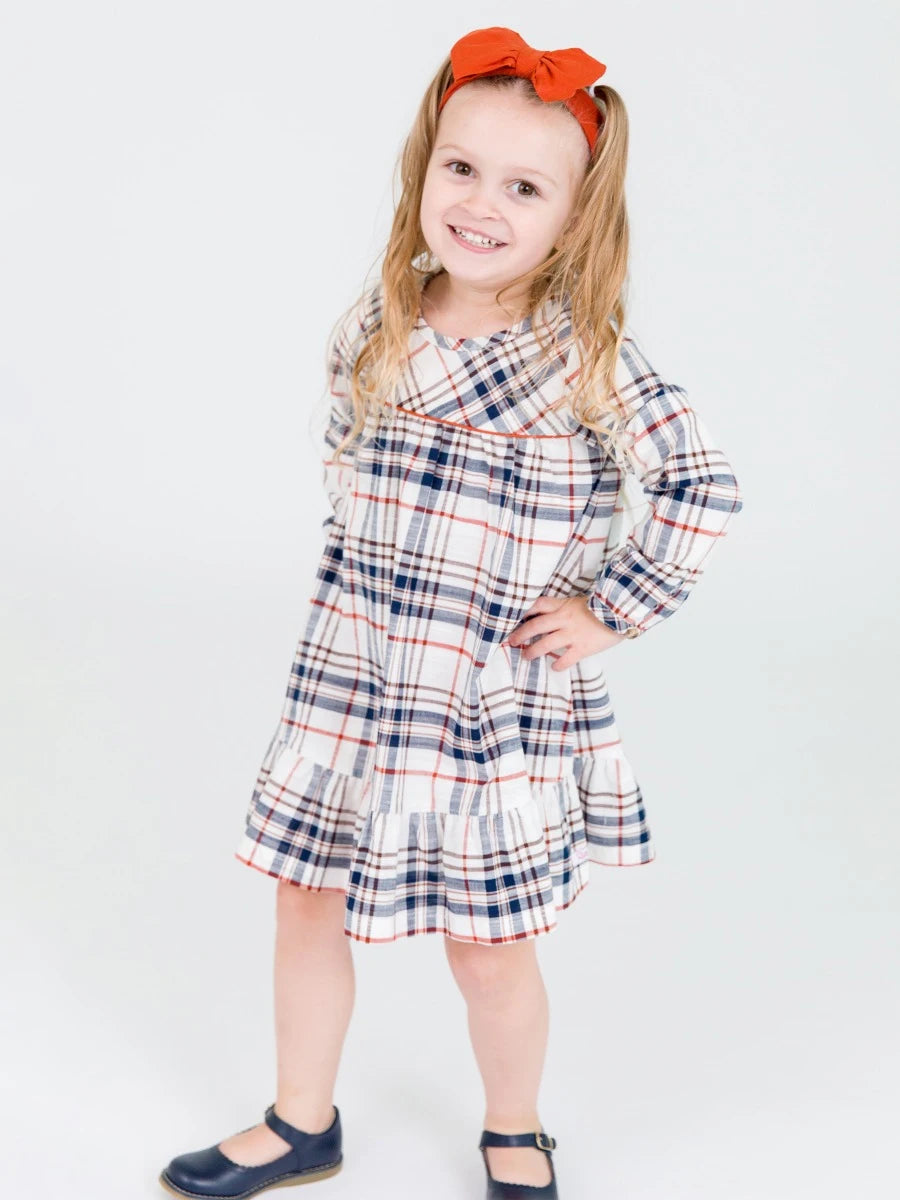 HOMEGROWN HARVEST PLAID DRESS