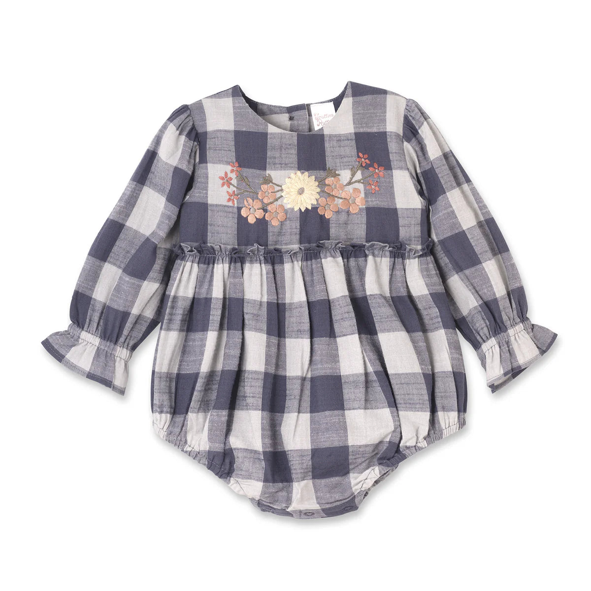 Buffalo Check Cotton Bodysuit