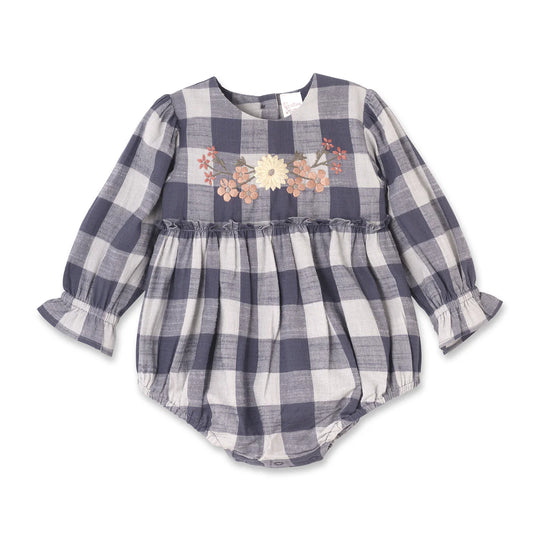 Buffalo Check Cotton Bodysuit