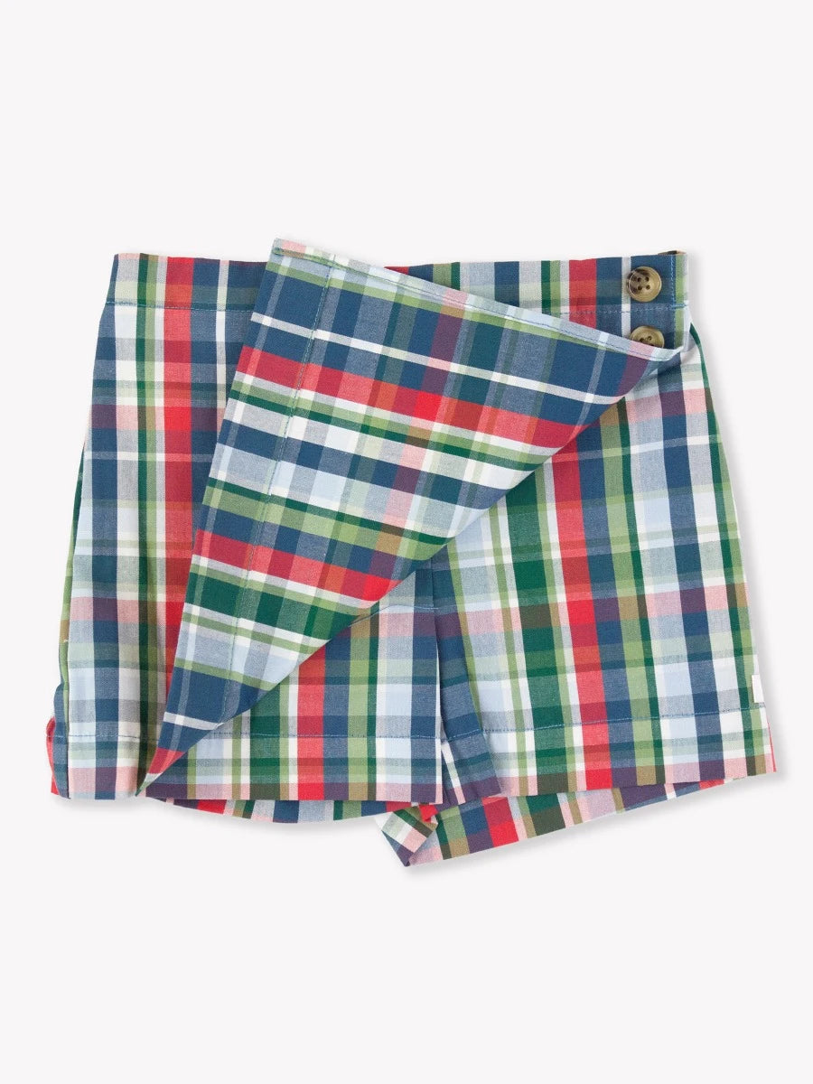 Prep School Plaid Skort