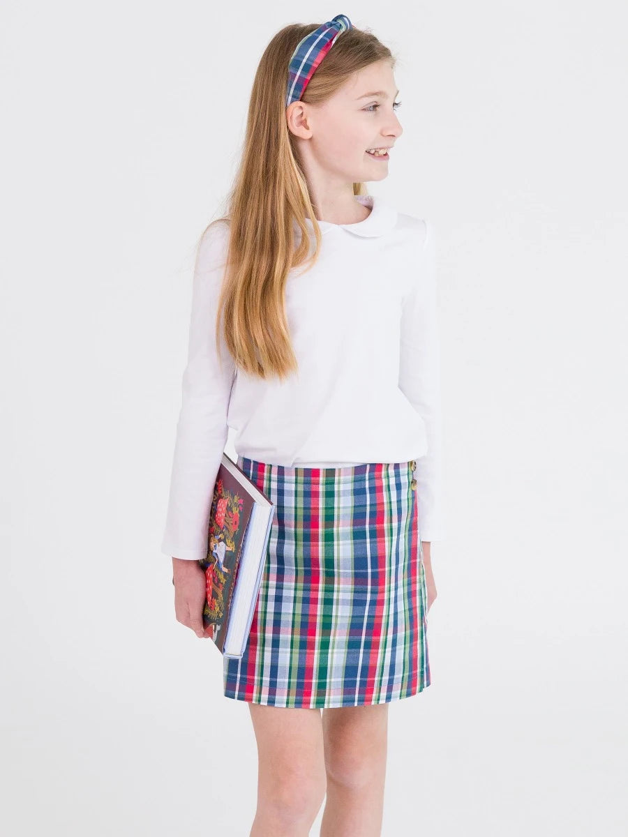 Prep School Plaid Skort