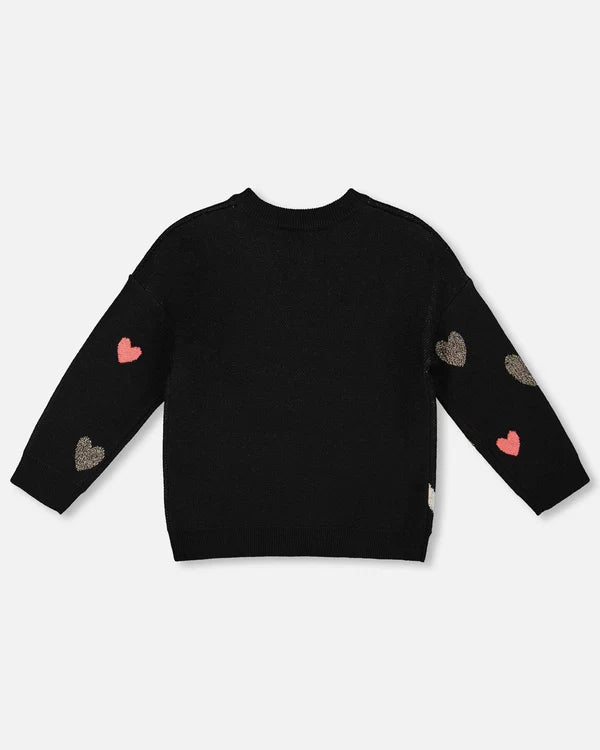 Dalmatian And Hearts Sweater