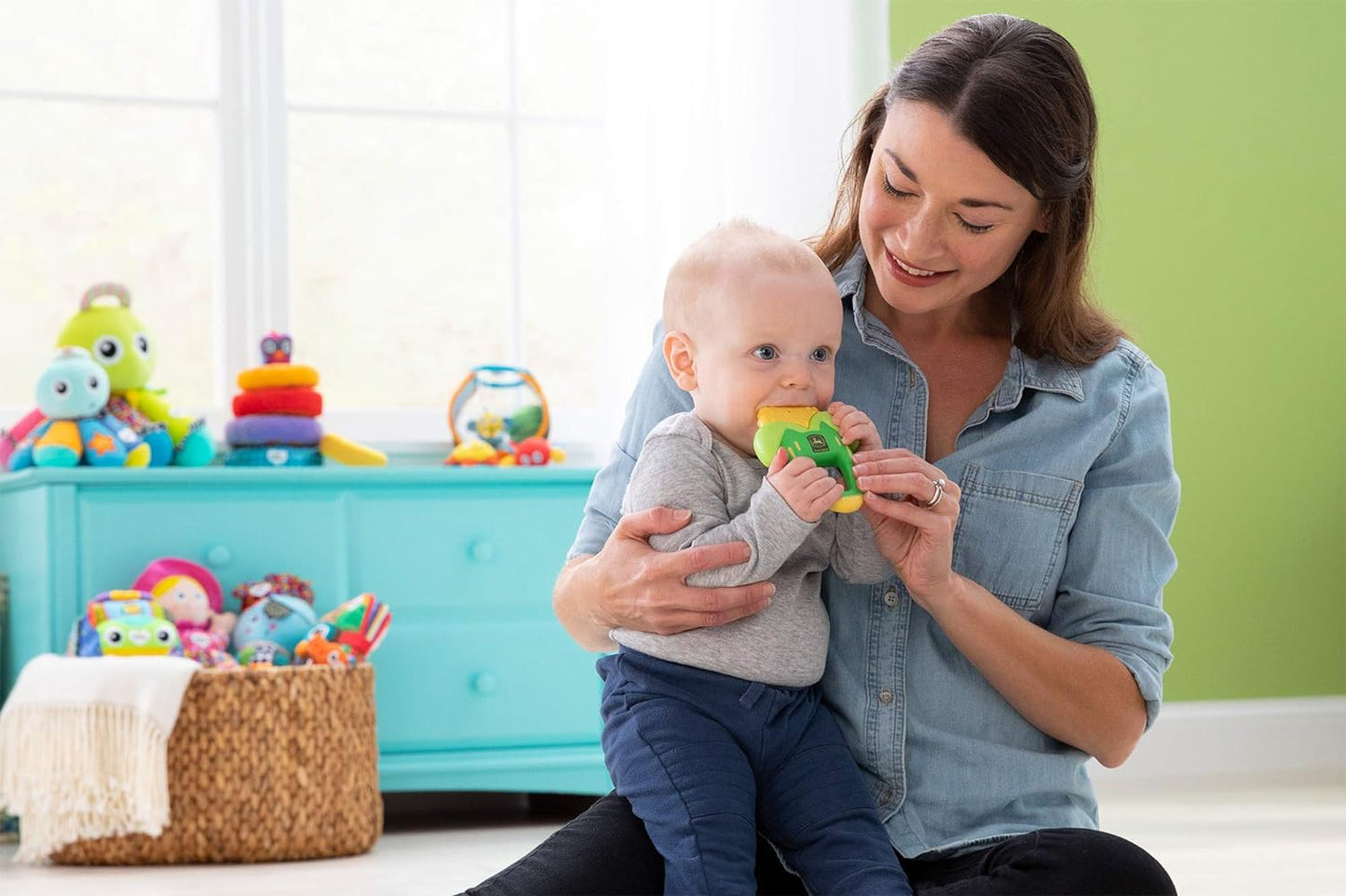 John Deere Massaging Corn Teether
