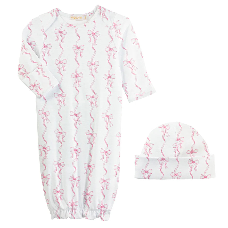 Coquette Bows Gown and Hat Set