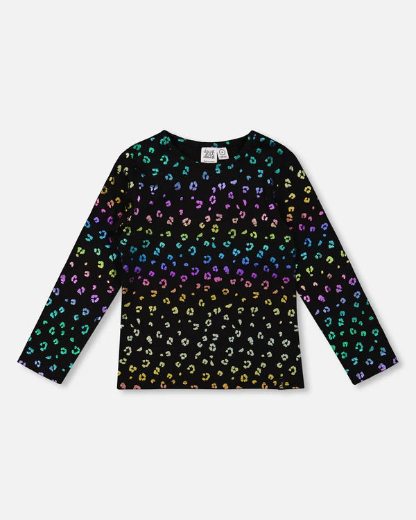 Multicolor Leopard Shirt