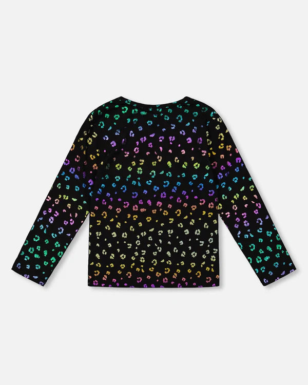 Multicolor Leopard Shirt