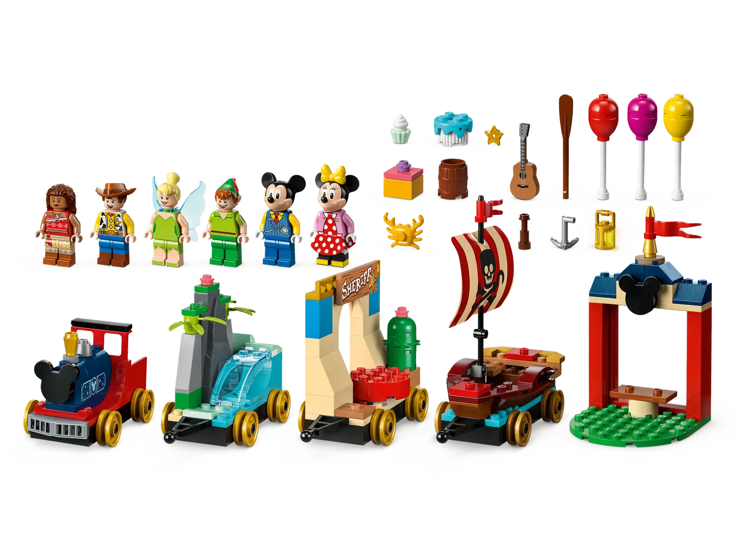 Disney Celebration Train Lego Set