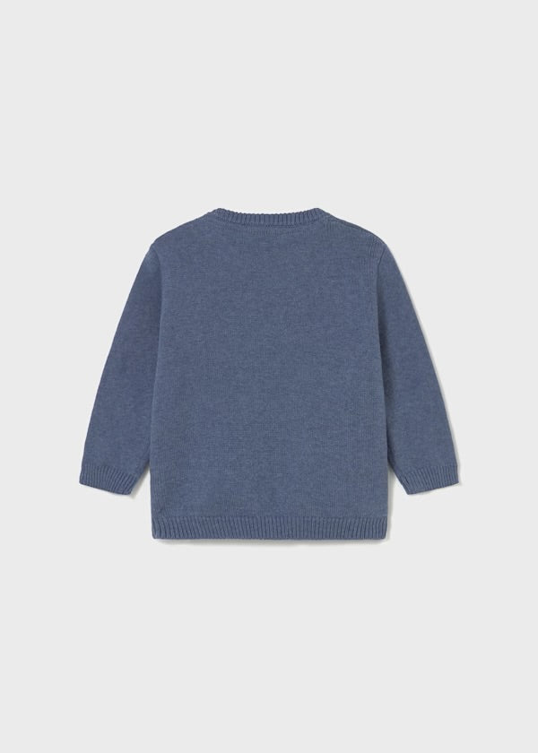 Whale Heather Basic Sweater