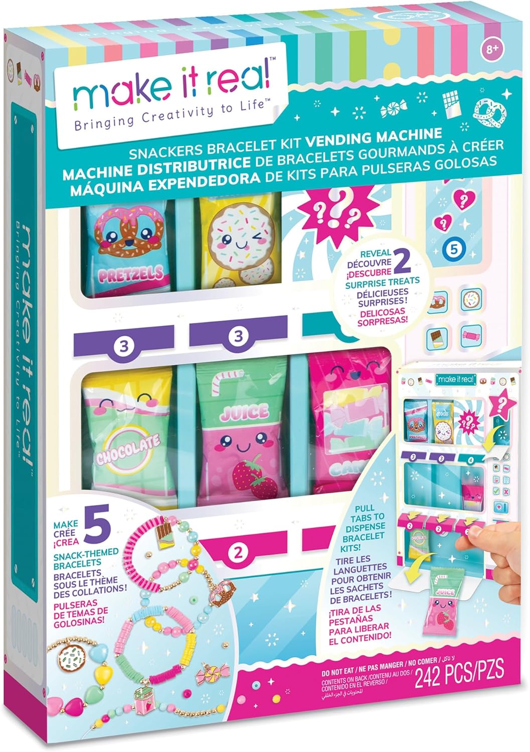 SNACKERS BRACELET KIT VENDING MACHINE