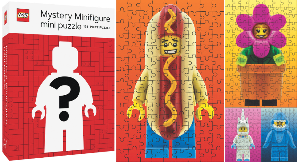 Mystery Minifigure Puzzle Red Pack