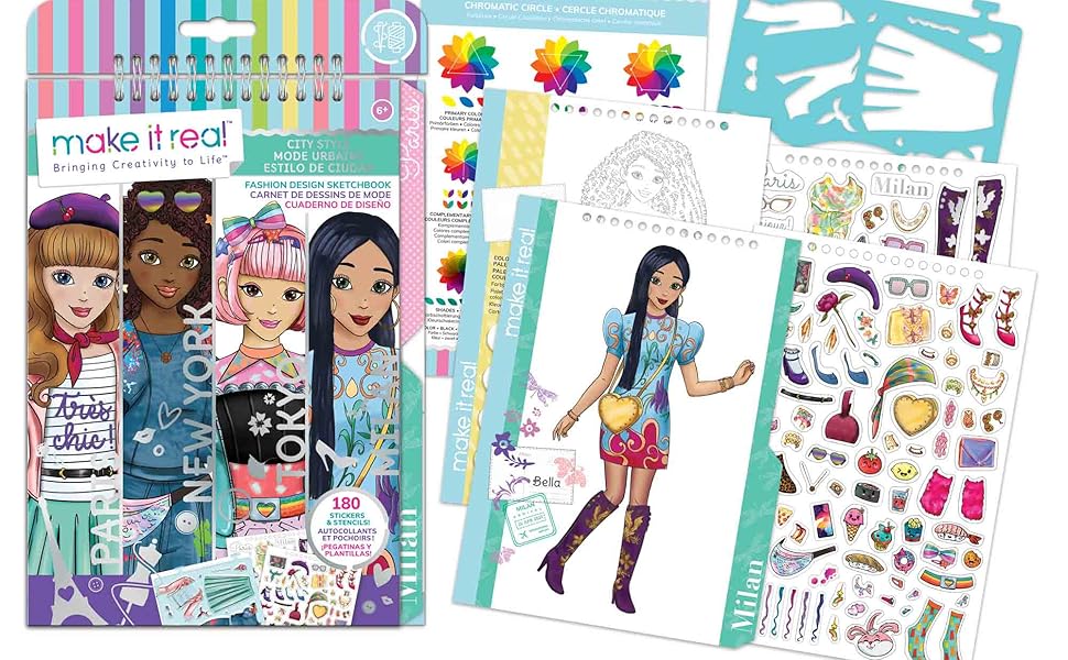 FASHION DESIGN SKETCHBOOK: CITY STYLE