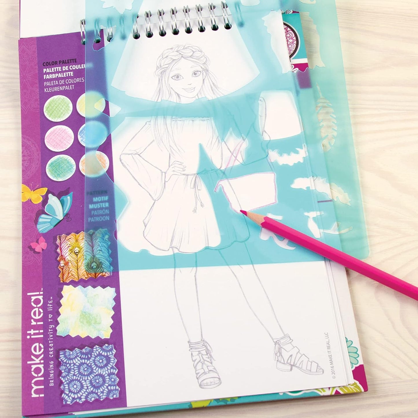 FASHION DESIGN SKETCHBOOK: BLOOMING CREATIVITY
