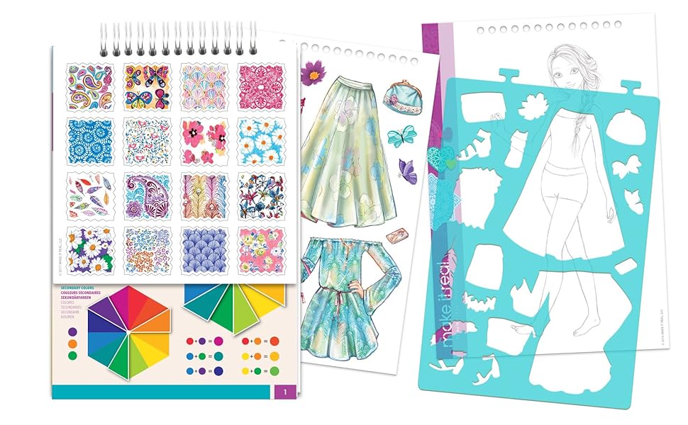 FASHION DESIGN SKETCHBOOK: BLOOMING CREATIVITY