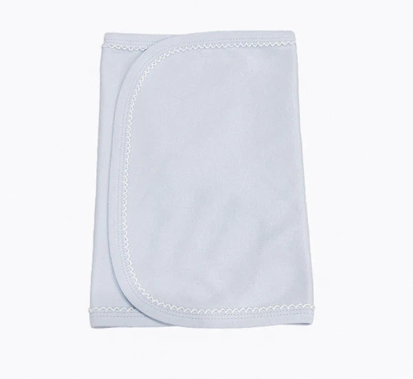 Burp Cloth Picot Trim