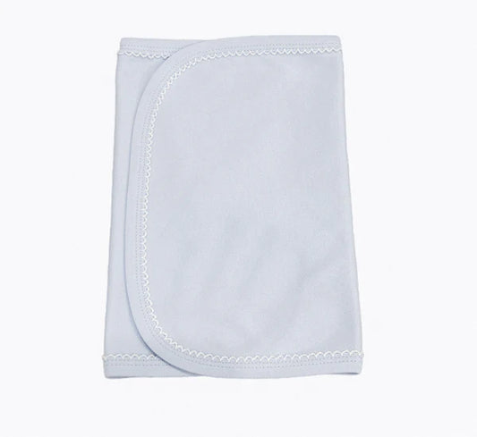 Burp Cloth Picot Trim