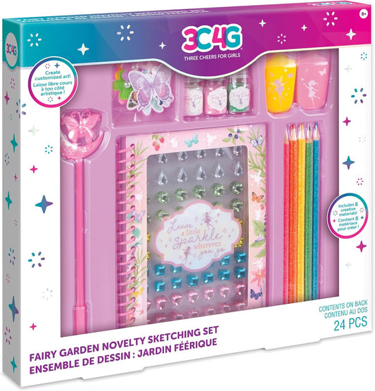 FAIRY GARDEN NOVELTY SKETCHING SET