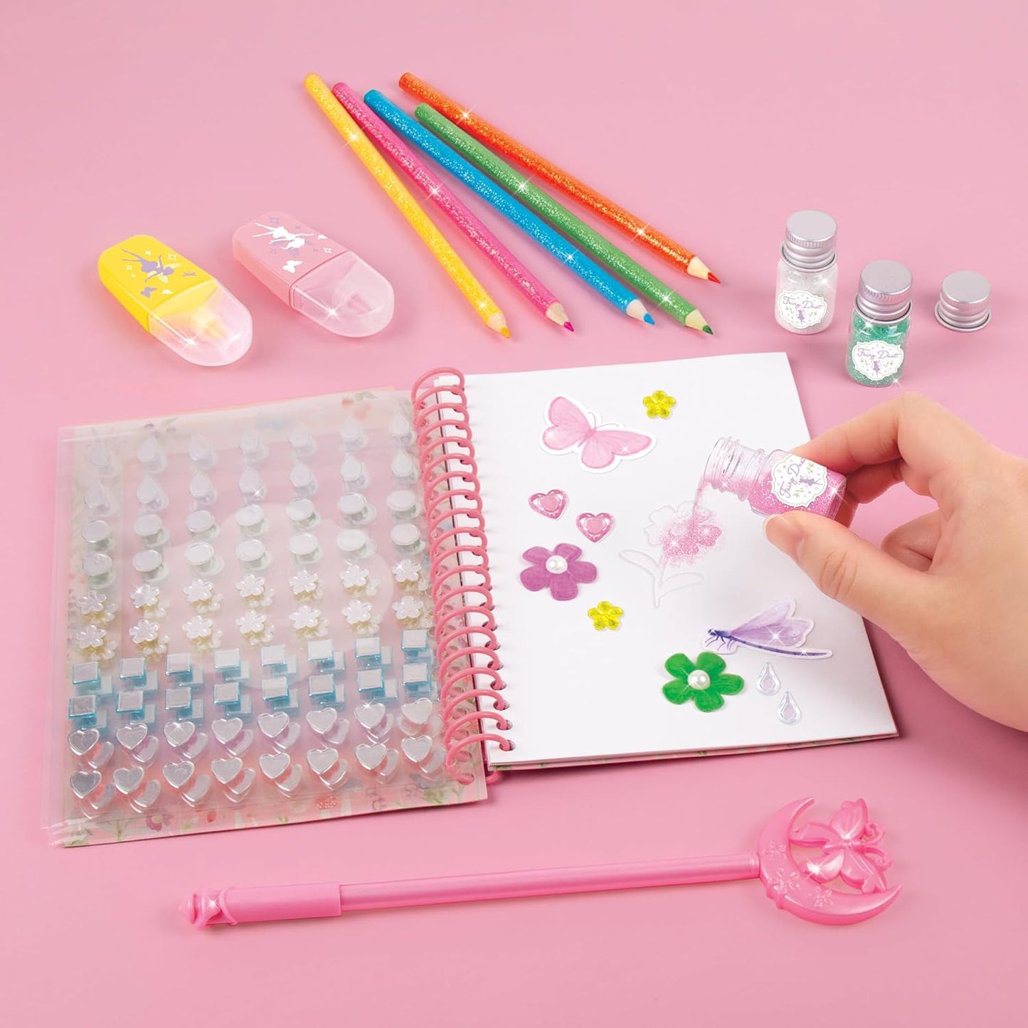 FAIRY GARDEN NOVELTY SKETCHING SET