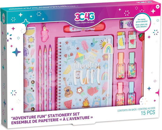 “ADVENTURE FUN” STATIONERY SET
