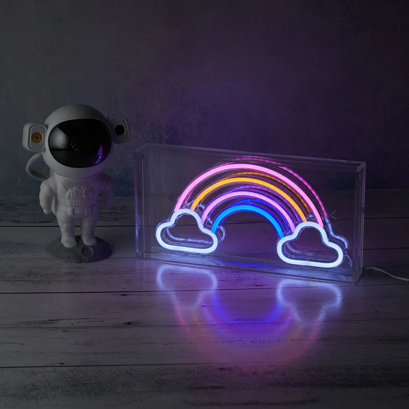 Neon Rainbow Sign