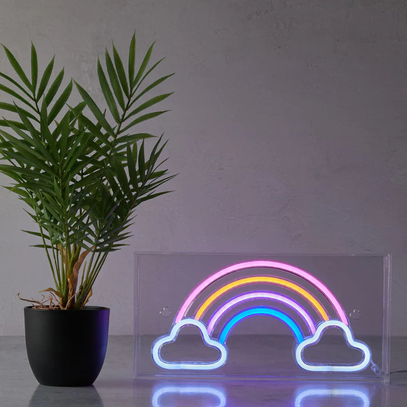 Neon Rainbow Sign